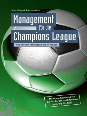 cover image of Management f&uuml;r die Champions League